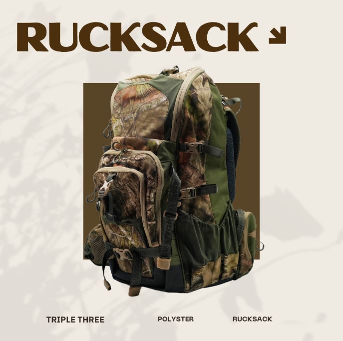 Introducing TRIPLE THREE's Ultimate Terrain Rucksack