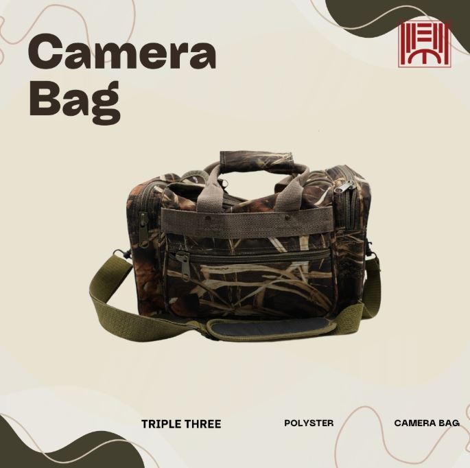 Introducing TRIPLE THREE's Camo Camera Bag: Capture Nature's Beauty