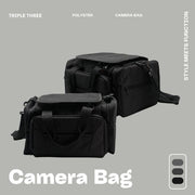Sleek & Professional: TRIPLE THREE's Classic Black Camera Bag