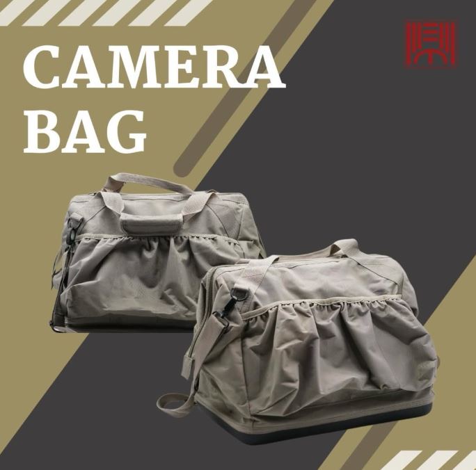 Grey Camera Bag: Triple.Three - Capture Every Moment